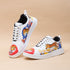 Hand-Painted Sneakers - Tiger