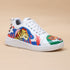 Hand-Painted Sneakers - Tiger