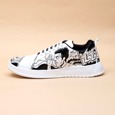 Hand-Painted Sneakers - Comics 2.0
