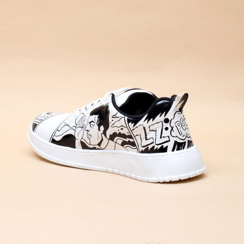 Hand-Painted Sneakers - Comics 2.0