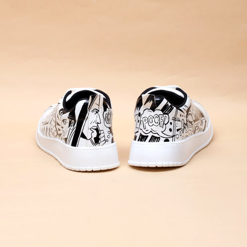 Hand-Painted Sneakers - Comics 2.0