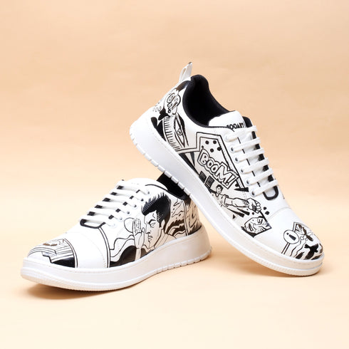 Hand-Painted Sneakers - Comics 2.0