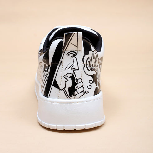 Hand-Painted Sneakers - Comics 2.0