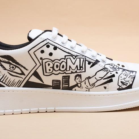 Hand-Painted Sneakers - Comics 2.0