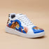 Hand-Painted Sneakers - Tiger