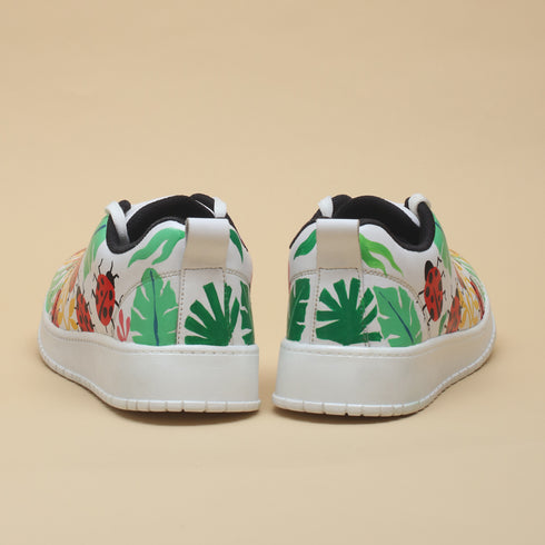 Hand-Painted Sneakers - Ladybird