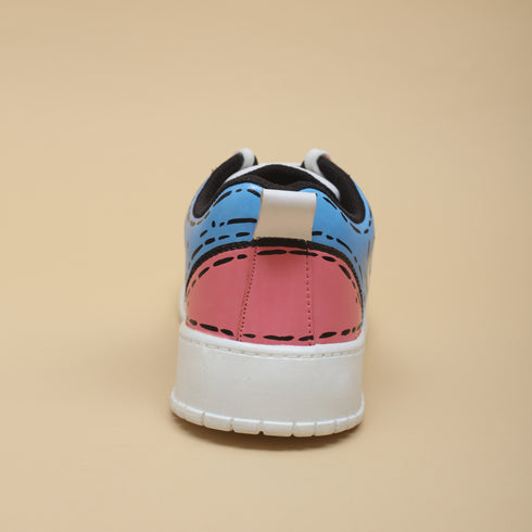 Hand-Painted Sneakers - Comic Pop