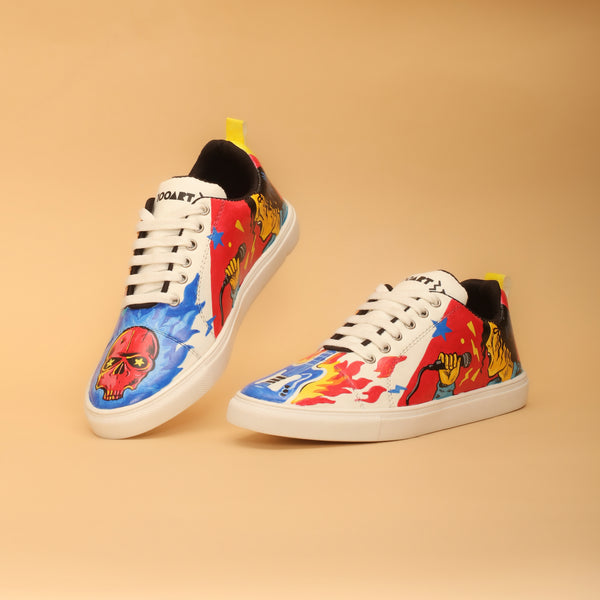 Hand-Painted Sneakers - Noiz