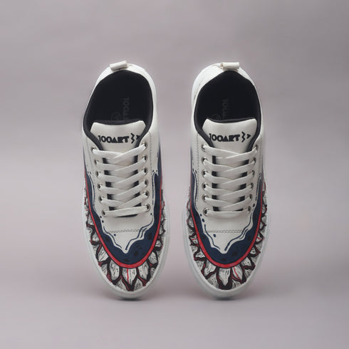 Hand-Painted Sneakers - Grin