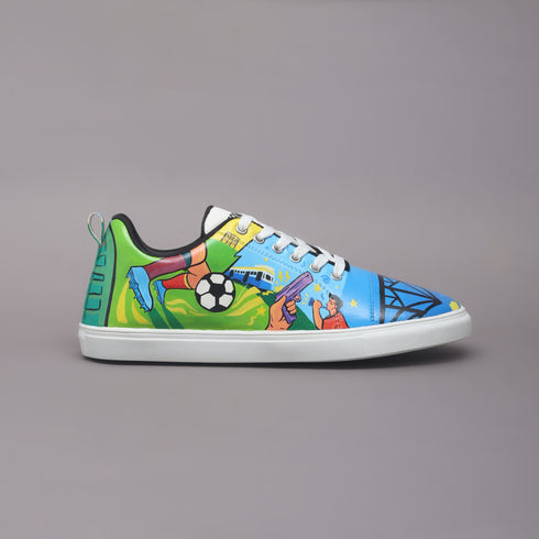 Hand-Painted Sneakers - Kolkata Adda