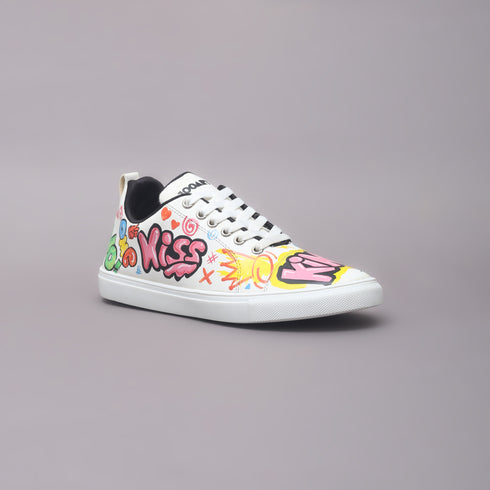Hand-Painted Sneakers - Rebel