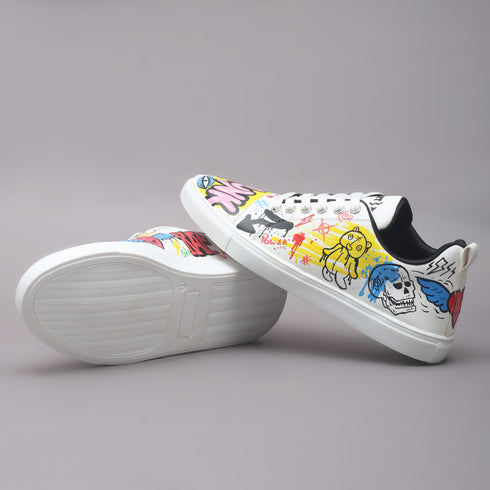 Hand-Painted Sneakers - Rebel