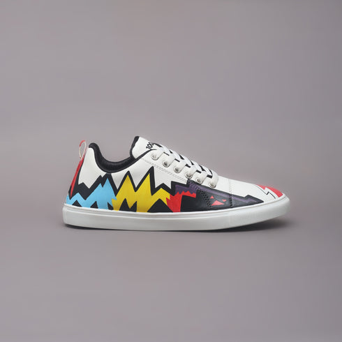 Hand-Painted Sneakers - Flash