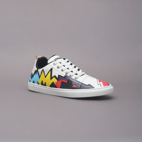 Hand-Painted Sneakers - Flash