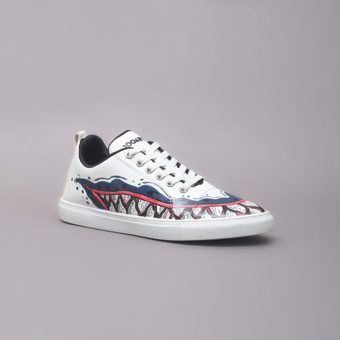 Hand-Painted Sneakers - Grin