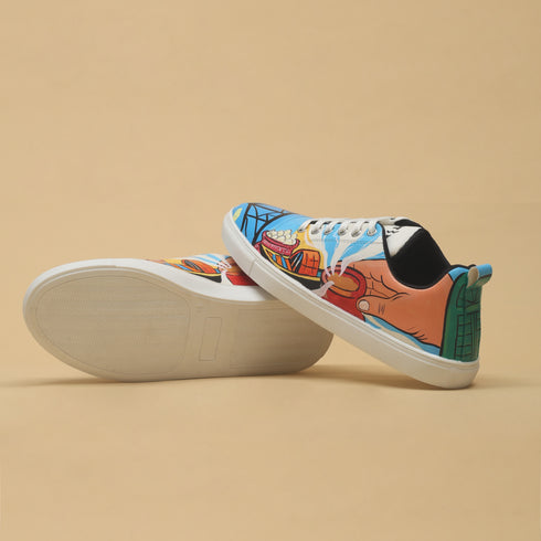 Hand-Painted Sneakers - Kolkata Adda