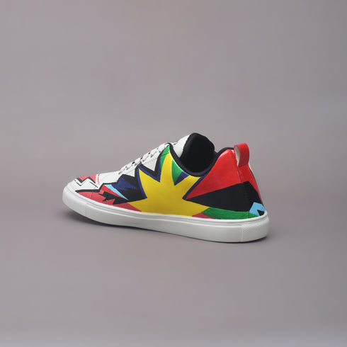 Hand-Painted Sneakers - Flash