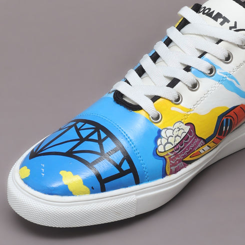 Hand-Painted Sneakers - Kolkata Adda