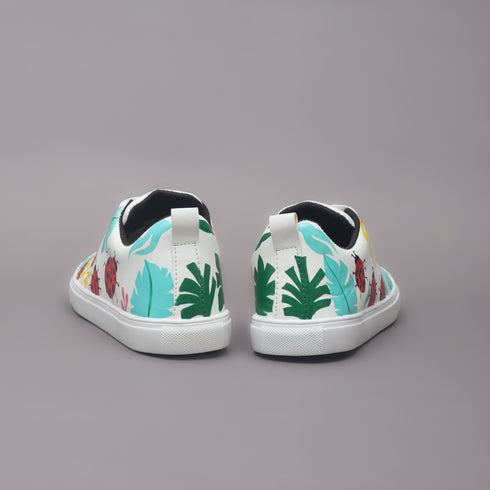 Hand-Painted Sneakers - Ladybird