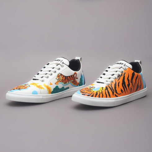 Hand-Painted Sneakers - Beast