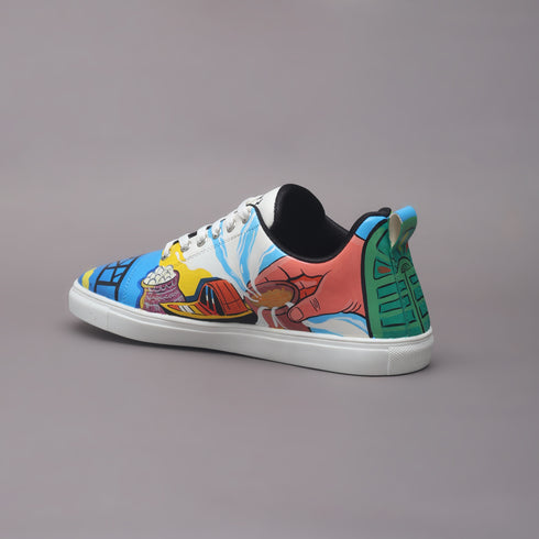 Hand-Painted Sneakers - Kolkata Adda