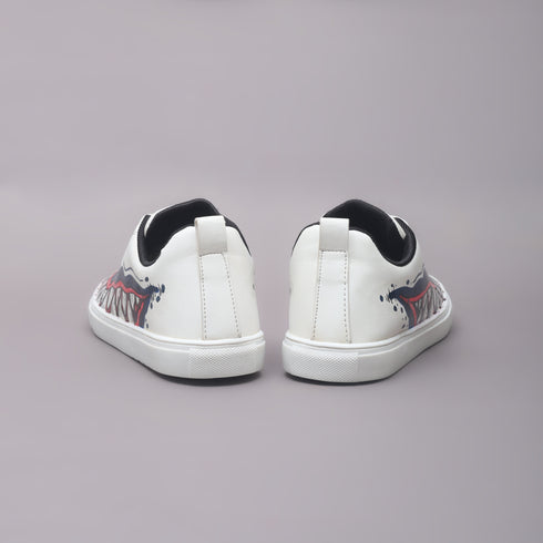 Hand-Painted Sneakers - Grin