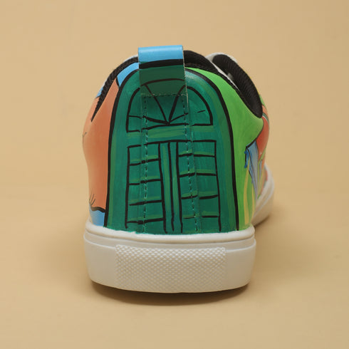 Hand-Painted Sneakers - Kolkata Adda