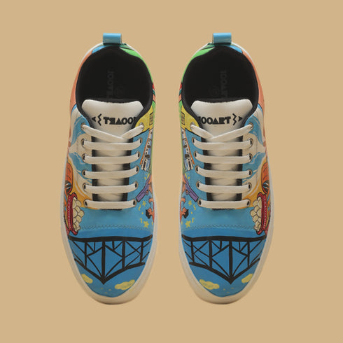 Hand-Painted Sneakers - Kolkata Adda
