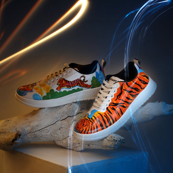 Hand-Painted Sneakers - Beast