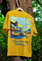 Calcutta Calling Printed T-Shirt - Mustard Yellow