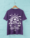 Fatafati Kolkata Printed T-Shirt - Purple