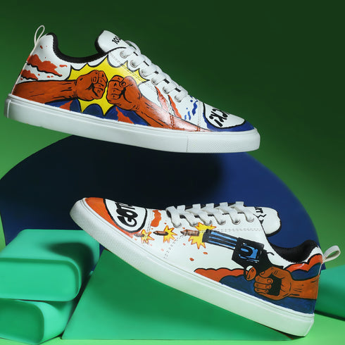 Hand Painted Sneakers - Dhishoom