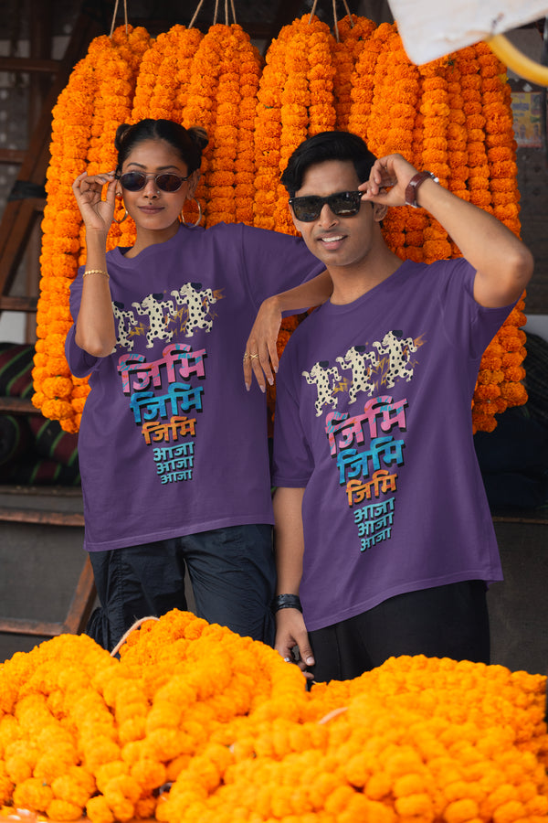 Jimmy Jimmy Printed T-Shirt - Purple