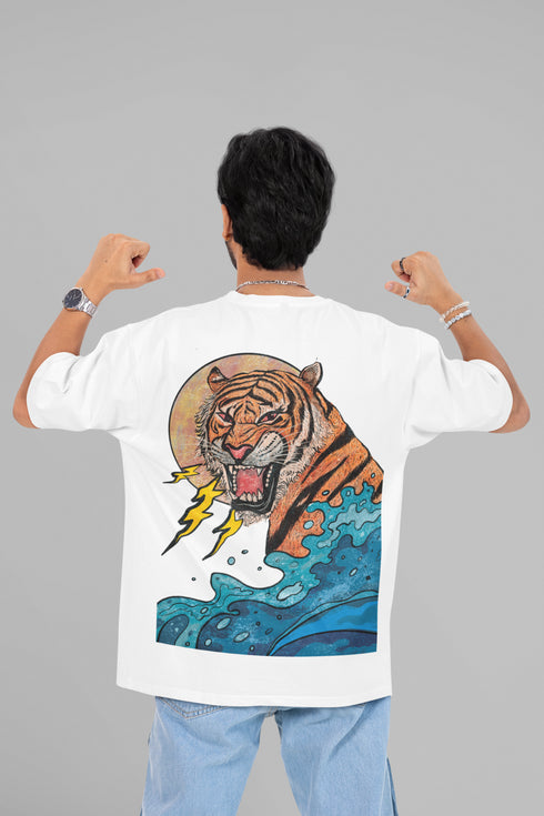 Beast Printed T-Shirt - White