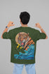 Beast Printed T-Shirt - Green