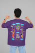 People Of Kolkata Printed T-Shirt - Purple