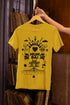Aamchi Mumbai Printed T-Shirt - Mustard Yellow