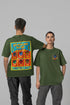 Buri Nazar Waale Printed T-Shirt - Green