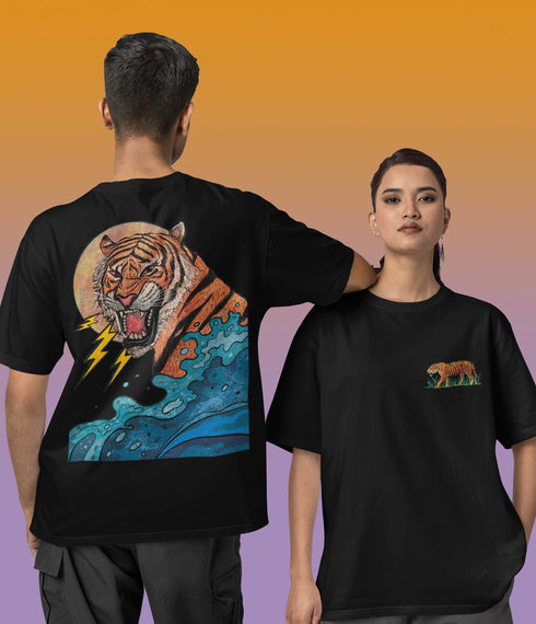 Beast Printed T-Shirt - Black