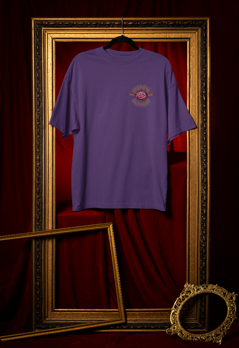 Inner Cosmos Printed T-Shirt - Purple