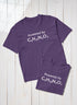 Caffeinated Printed T-Shirt - Purple