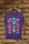 People Of Kolkata Printed T-Shirt - Purple