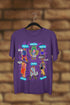 People Of Kolkata Printed T-Shirt - Purple