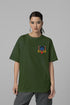 Buri Nazar Waale Printed T-Shirt - Green