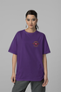 Inner Cosmos Printed T-Shirt - Purple