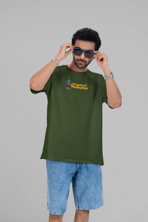 People Of Kolkata Printed T-Shirt - Green