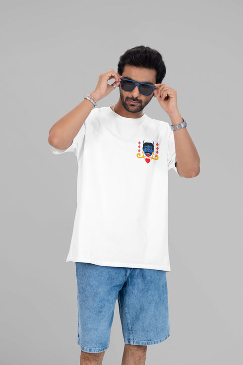 Buri Nazar Waale Printed T-Shirt - White