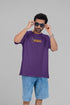 People Of Kolkata Printed T-Shirt - Purple