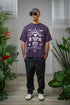 Aamchi Mumbai Printed T-Shirt - Purple