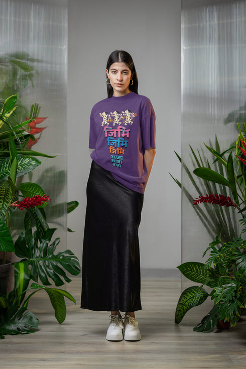 Jimmy Jimmy Printed T-Shirt - Purple